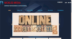 Desktop Screenshot of nicklesmedia.com