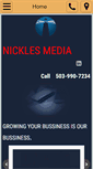 Mobile Screenshot of nicklesmedia.com