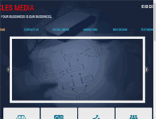 Tablet Screenshot of nicklesmedia.com